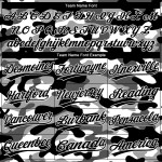 Maillot de baseball 3D noir camouflage, motif authentique, personnalisé Maillot de baseball 3D noir camouflage, motif authentique, personnalisé