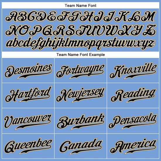 Maillot de baseball personnalisé authentique blanc-ancien, rayures blanches, or, bleu clair Maillot de baseball personnalisé authentique blanc-ancien, rayures blanches, or, bleu clair