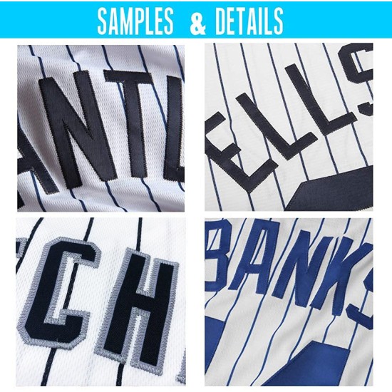 Maillot de baseball marron-doré à rayures fines blanches authentiques personnalisées Maillot de baseball marron-doré à rayures fines blanches authentiques personnalisées